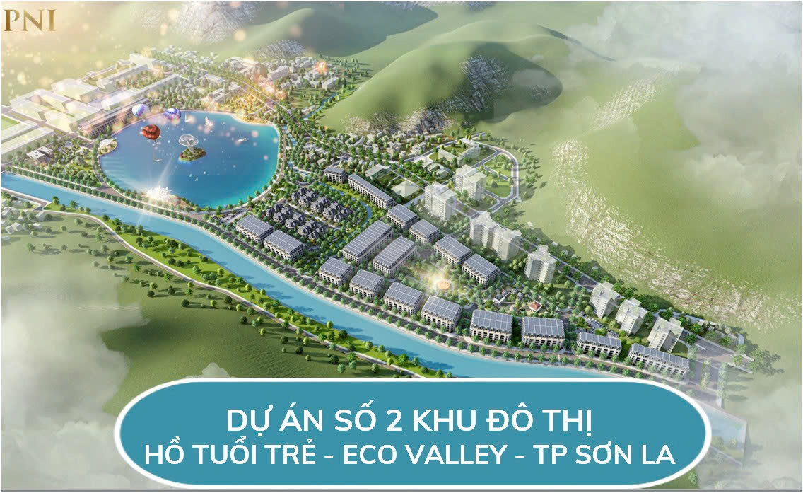 Lĩnh vực BĐS: Dự án ECO Valley<br><span>Khu đô thị Hồ Tuổi Trẻ, Sơn La</span> 